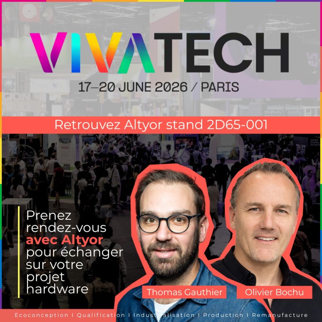 Industrialisation produits électronique Vivatech 2026